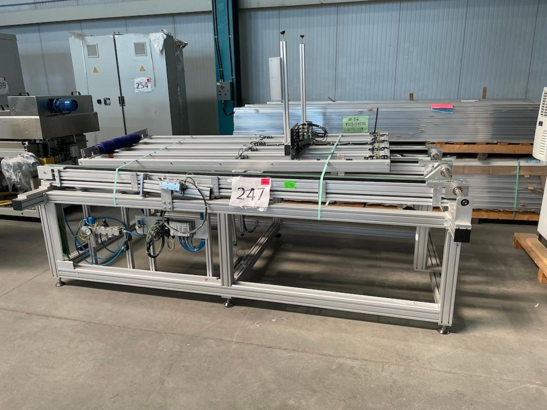 LOT (11) SKIDS CONVEYORS INCLUDING: 2010 MINITEC POS 130/1, 2011 MINITEC POS 20/2, MINITEC RAHMEN PO - Image 26 of 51