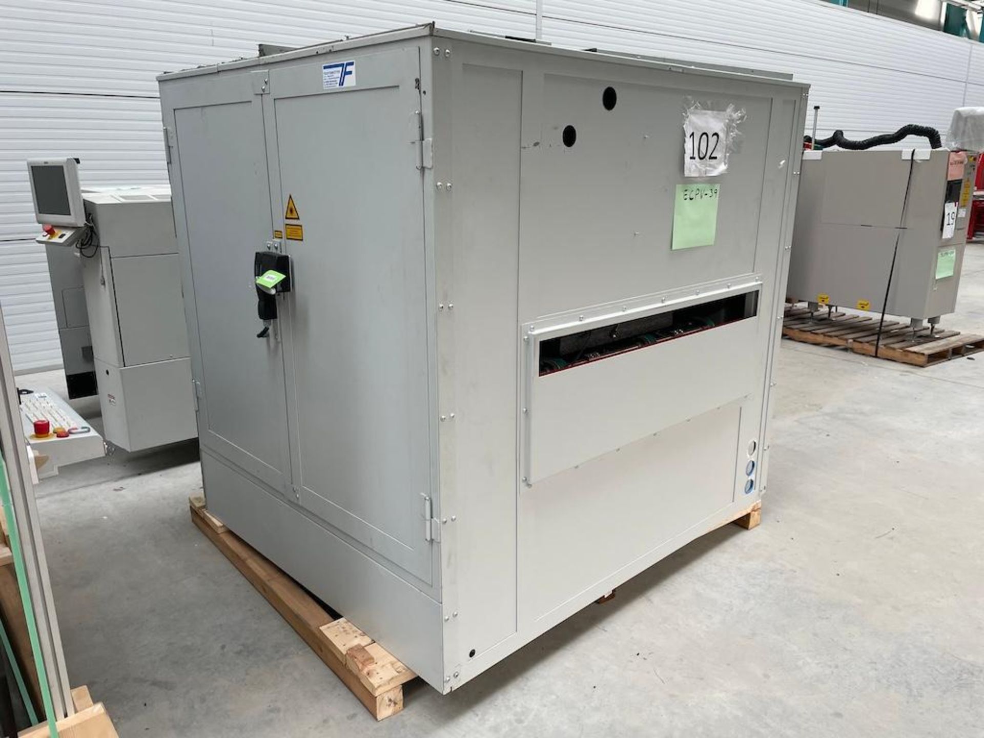 FUCHTENKOTTER LASER INSPECTION STATION, 4 FT TRAY CAPACITY [102] [MATANE] *PLEASE NOTE, EXCLUSIVE RI - Image 2 of 6