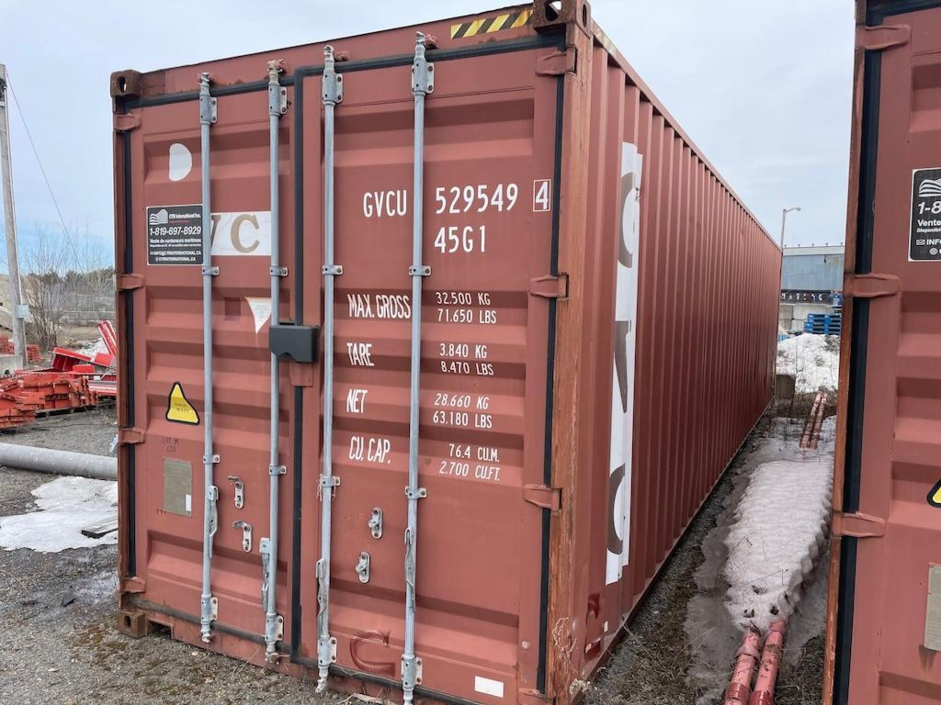 40 FT SEA CONTAINER, EXCLUDING CONTENTS, DELAYED PICK UP UNTIL MAY 13 [20] [TROIS RIVIERES] *PLEASE - Image 3 of 3
