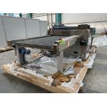 2010 TRIULZI PANEL WASHER MODEL SY1310.4.2.4, 52 IN W RUBBER INFEED ROLLERS, SN DODC 40085 [282, 289