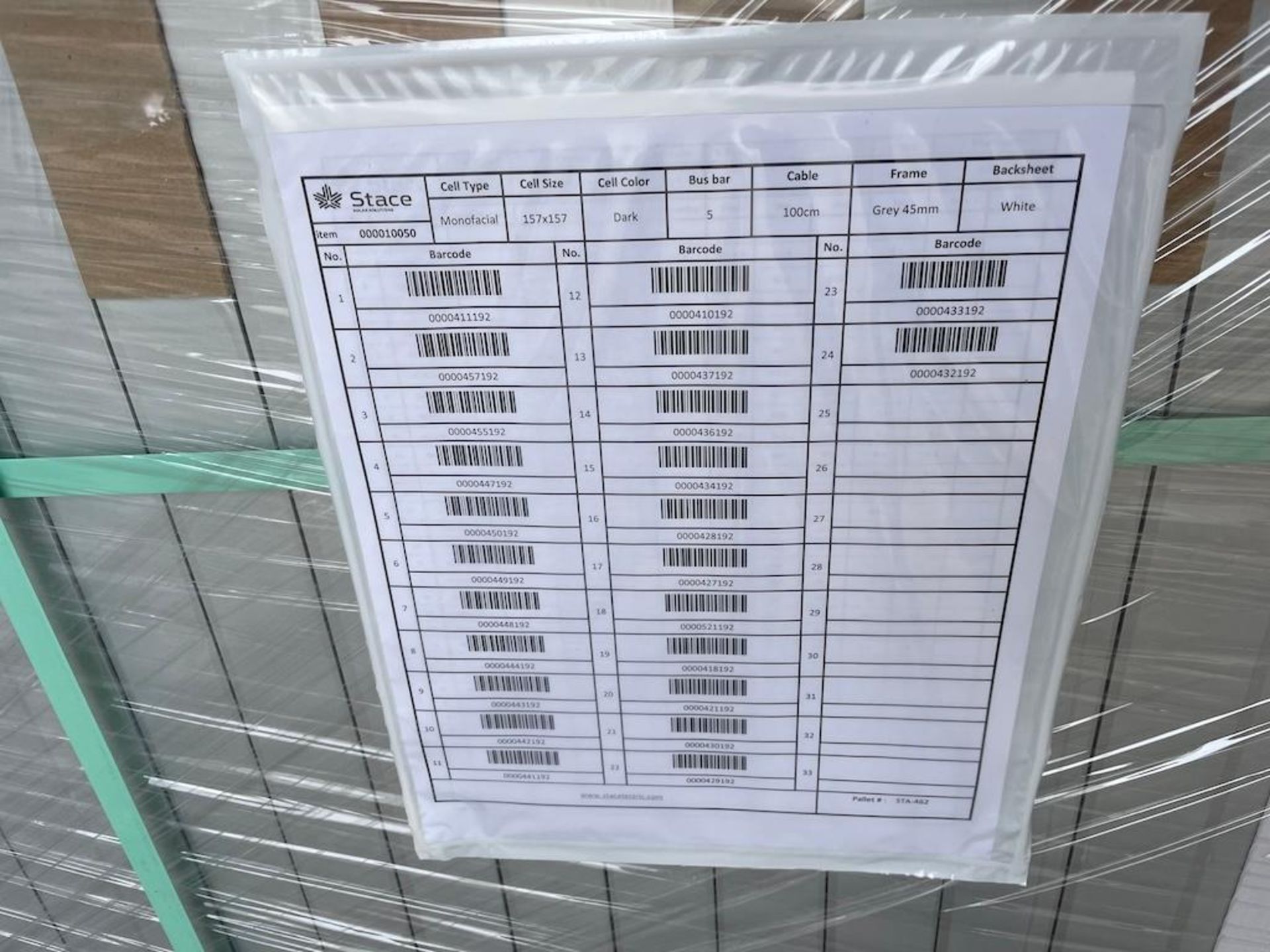 LOT OF APPROX 6,075 UNITS 370W SOLAR PANELS, INCLUDING: APPROX 5,760 UNITS IN SEA CONTAINERS (APPROX - Image 32 of 40