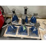 LOT (6) BIG RED 20 TON JACK STANDS [TROIS RIVIERES] *PLEASE NOTE, EXCLUSIVE RIGGING FEE OF $50 WILL