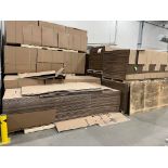 LOT 34 SKIDS ASSORTED CARDBOARD THROUGHOUT FACILITY, APPROX DIMENSIONS 52.5 X 96.8 IN [TROIS RIVIERE