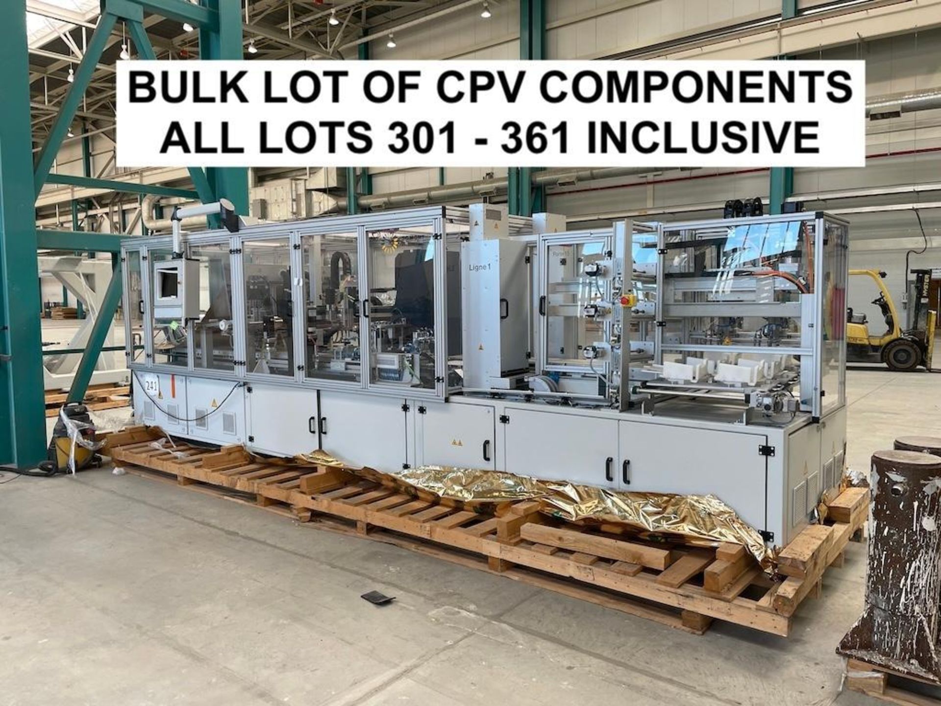 BULK LOT ALL CPV LINE PRODUCTION ASSETS LOCATED IN MATANE, QUEBEC, LOTS 301 - 361 INCLUSIVE *PLEASE