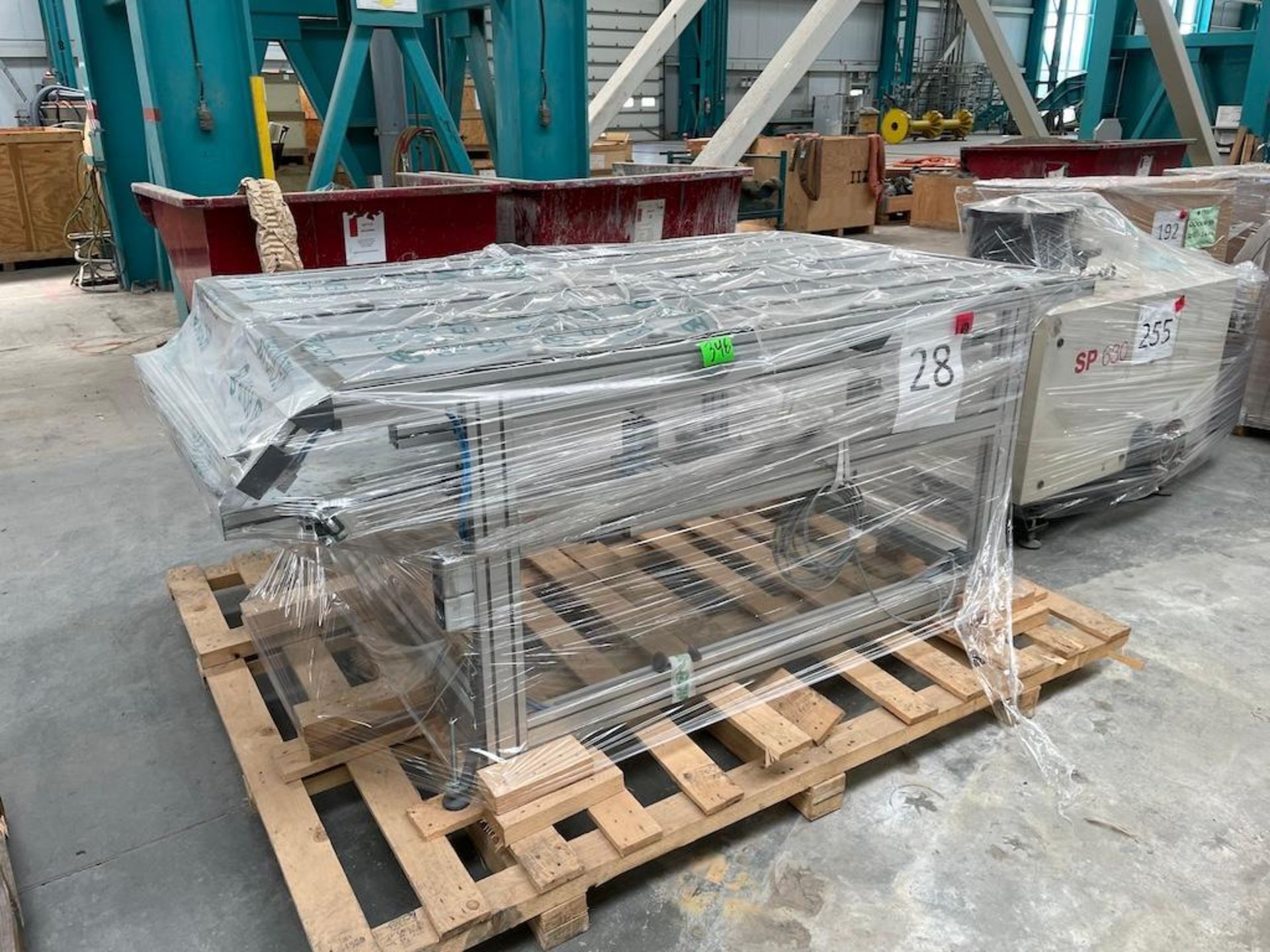 LOT (11) SKIDS CONVEYORS INCLUDING: 2010 MINITEC POS 130/1, 2011 MINITEC POS 20/2, MINITEC RAHMEN PO - Image 11 of 51