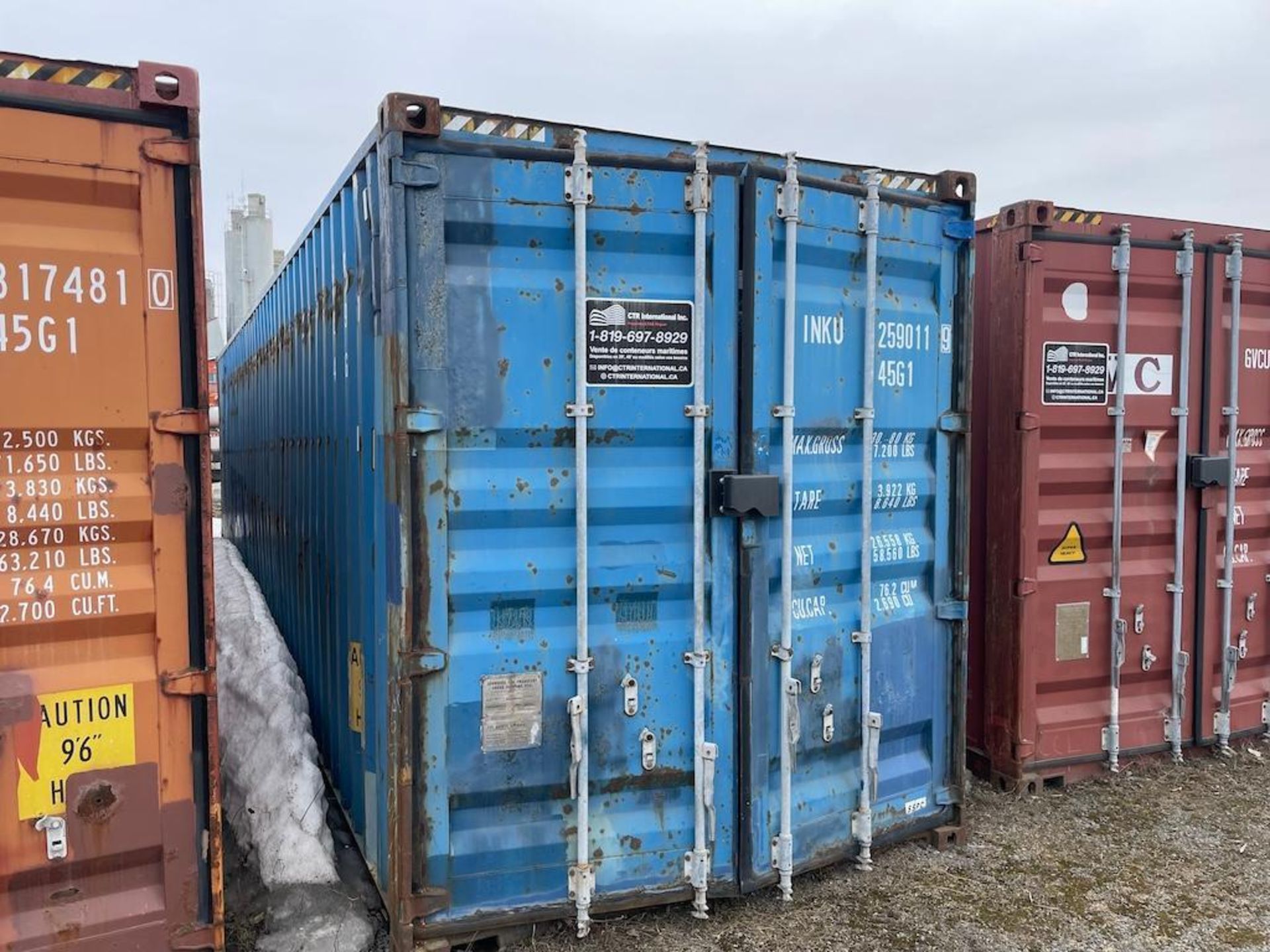 40 FT SEA CONTAINER, EXCLUDING CONTENTS, DELAYED PICK UP UNTIL MAY 13 [15] [TROIS RIVIERES] *PLEASE