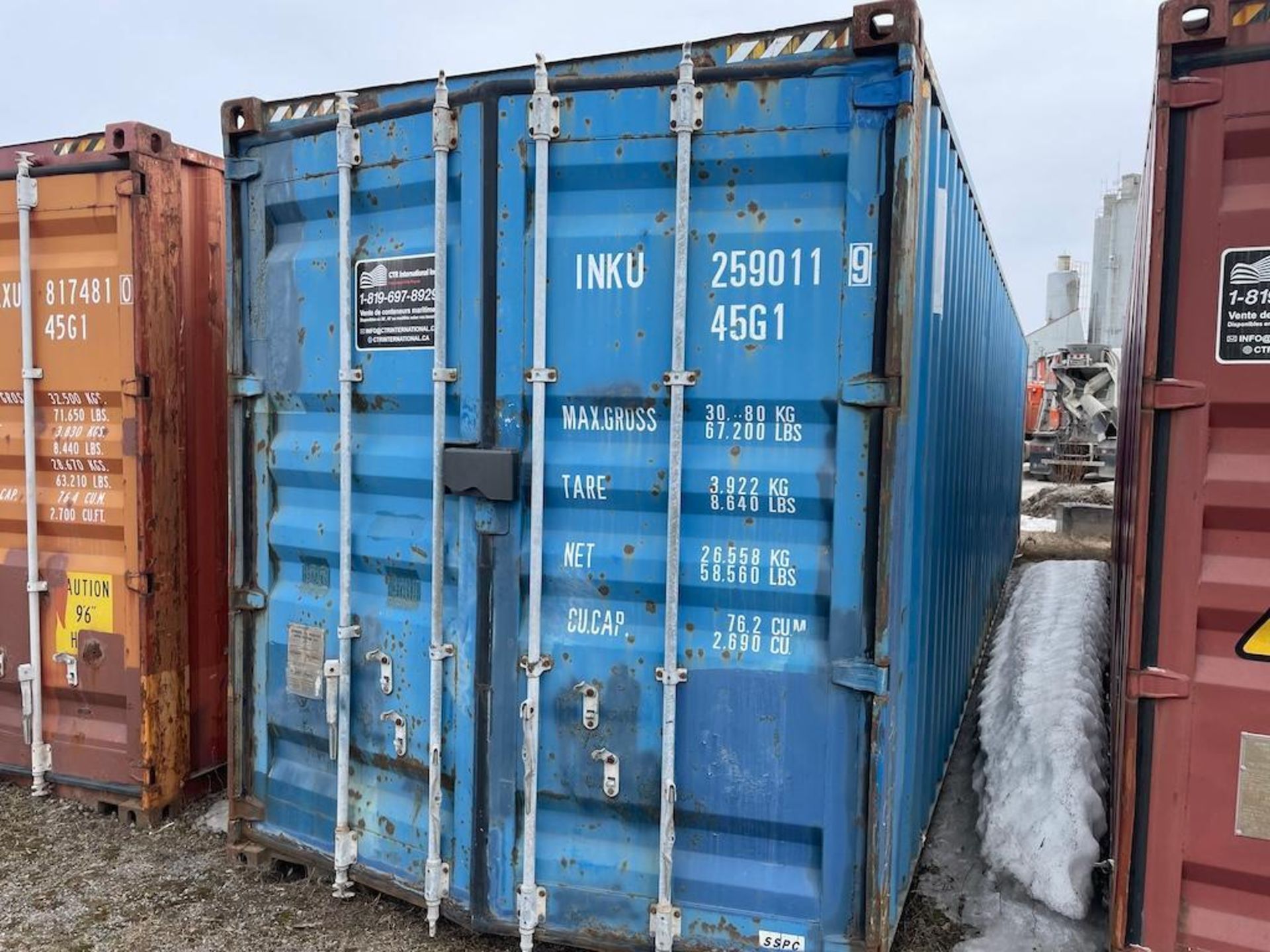 40 FT SEA CONTAINER, EXCLUDING CONTENTS, DELAYED PICK UP UNTIL MAY 13 [15] [TROIS RIVIERES] *PLEASE - Image 2 of 4