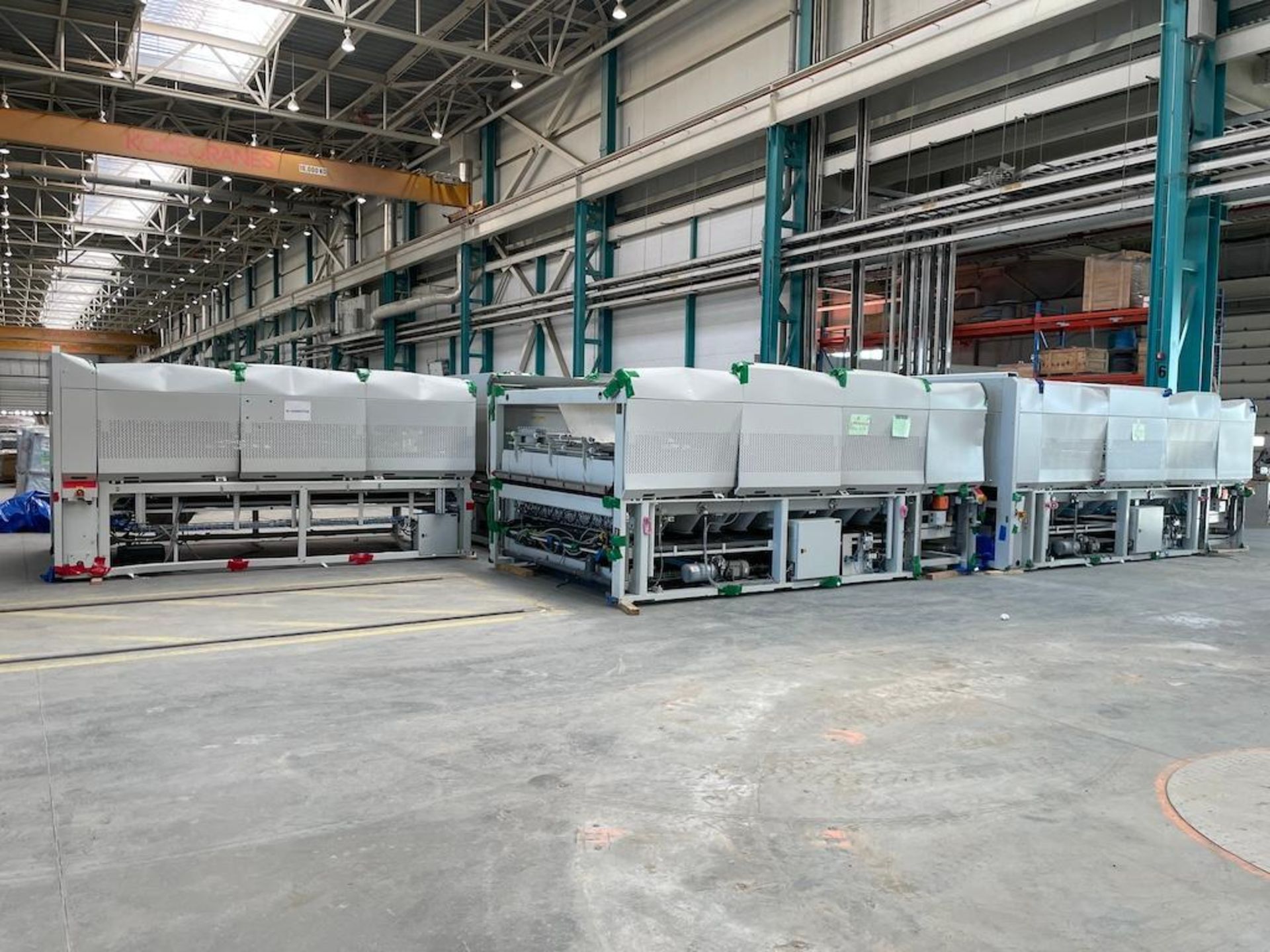 3S MODULTEC LAMINATOR LOT (7) PCS: MODULE SOLUTIONS LAMINATOR 8' WIDE CAPACITY, NOTE: SOME PANELS DA - Image 8 of 15