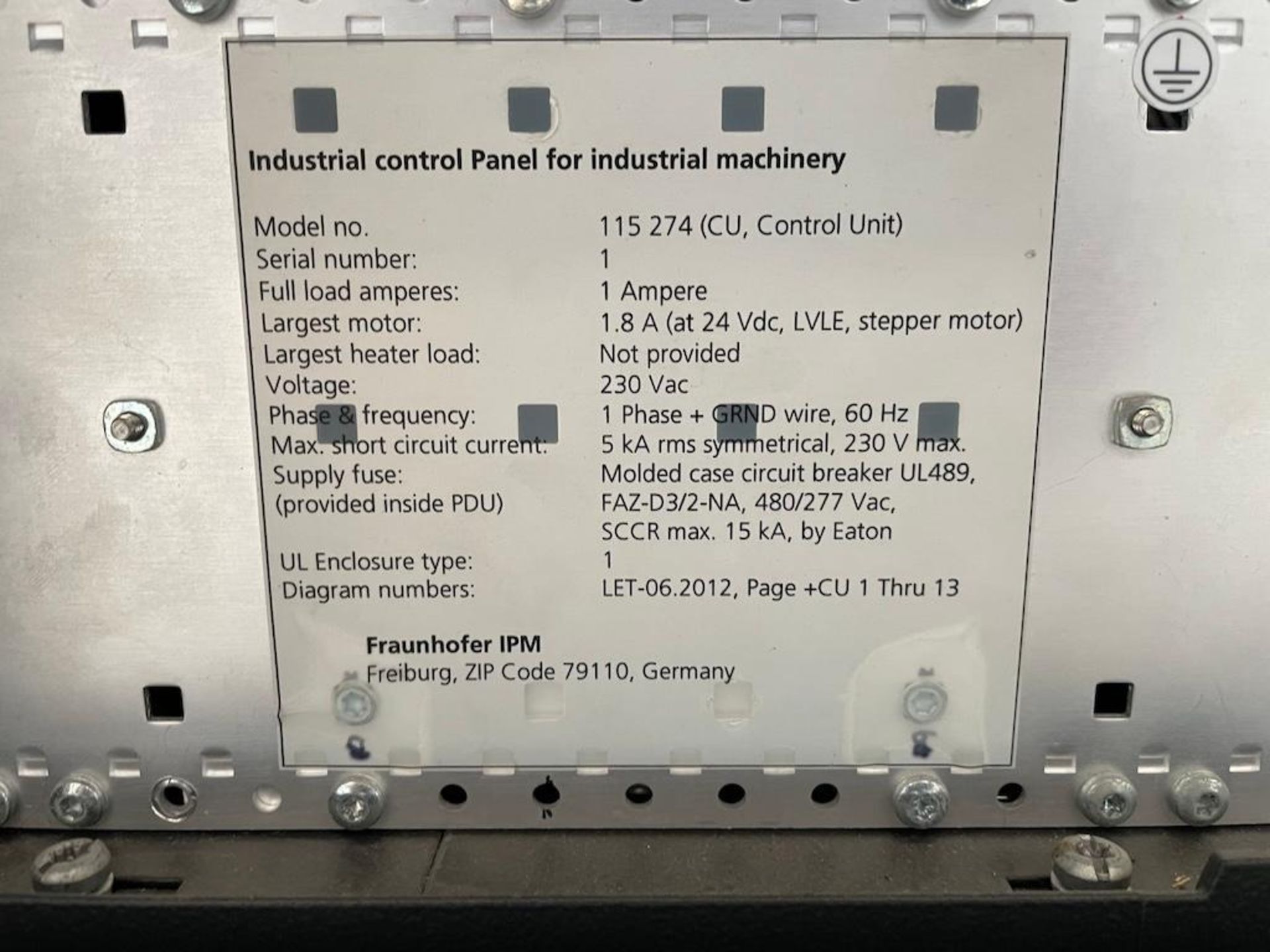 LENS EFFICIENCY TESTER (LET), INCLUDING COORDINATE MEASURING, HEIDENHAIN CONTROLS [14] [MATANE] *PLE - Image 8 of 8