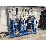 2011 REINHARDT-TEKNIK DUAL GRACO PUMP PALLET, MODEL 04413127, SN 56431 [TROIS RIVIERES] *PLEASE NOTE