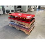 LOT (2) FLEXILIFT SCISSOR TABLES, 1000 KG CAPACITY, 35 X 68 IN [MATANE] *PLEASE NOTE, EXCLUSIVE RIGG