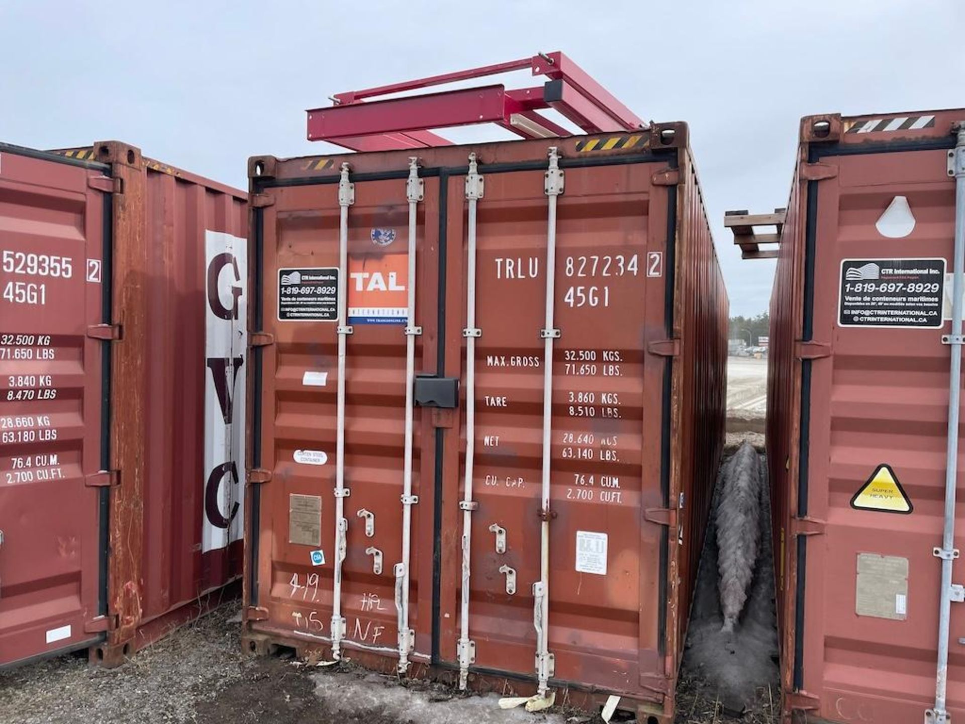 40 FT SEA CONTAINER, EXCLUDING CONTENTS, DELAYED PICK UP UNTIL MAY 13 [2] [TROIS RIVIERES] *PLEASE N - Image 2 of 4