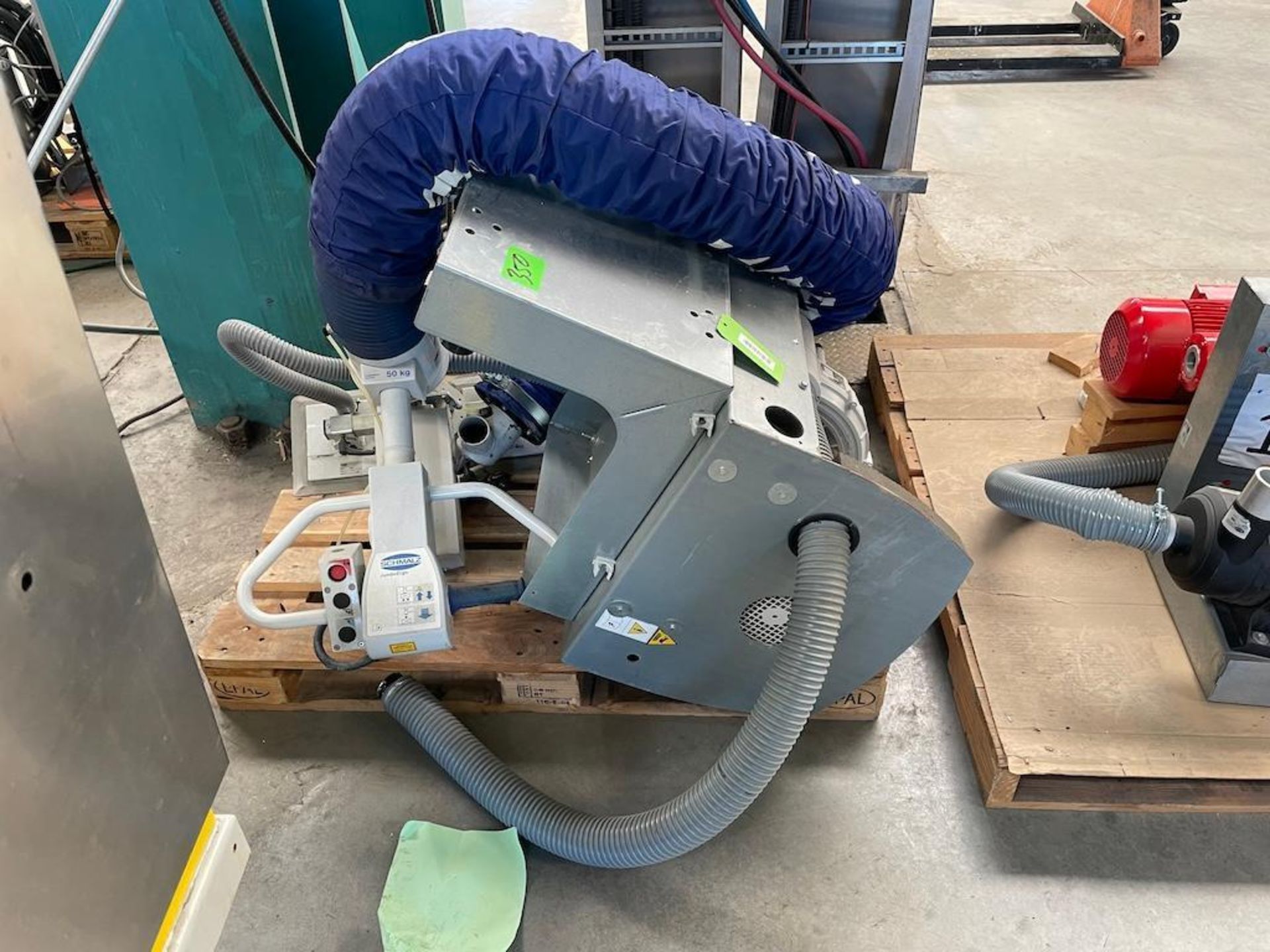 SCHMALZ JUMBO ERGO SUCTION MATERIAL HANDLING UNIT, 50 KG CAPACITY, PLUS SCMALZ 3KW MOTOR [MATANE] *P - Image 2 of 5