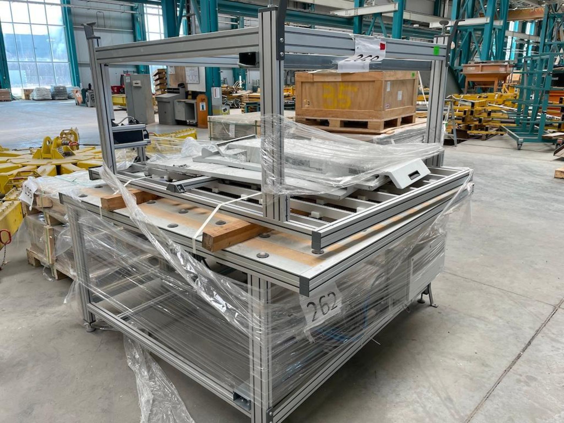 LOT (11) SKIDS CONVEYORS INCLUDING: 2010 MINITEC POS 130/1, 2011 MINITEC POS 20/2, MINITEC RAHMEN PO - Image 19 of 51