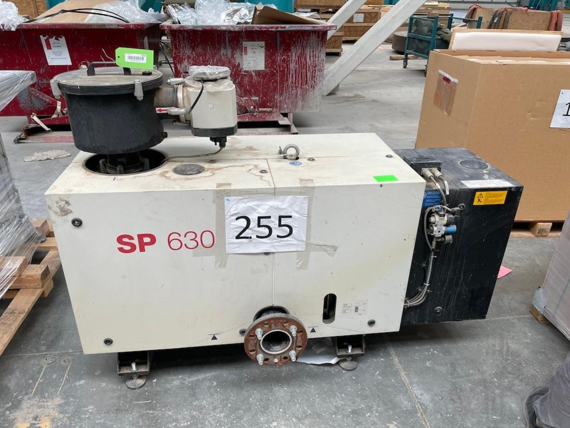LOT (3) PCS INCLUDING: 2012 RIPPERT SUCTION FAN, TYPE HD-80-2800 B5S, FLOW RATE 3150 M3/H, APPROX 15