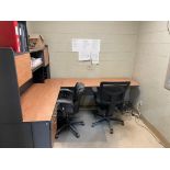 LOT (3) SHIPPING OFFICES, INCLUDING TABLES, CHAIRS, CABINETS [TROIS RIVIERES]*PLEASE NOTE, EXCLUSIVE