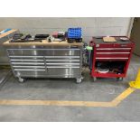 LOT (2) PORTABLE TOOL CABINETS INCLUDING CONTENTS [TROIS RIVIERES] *PLEASE NOTE, EXCLUSIVE RIGGING F