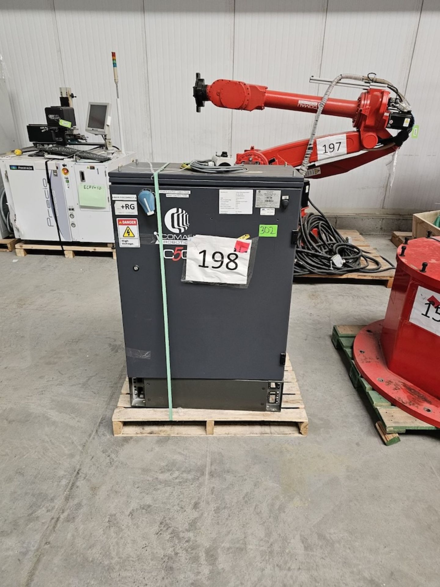 2012 COMAU ROBOT MODEL SMART-5 NJ 110-3.0, SN 5927 [197] CONTROL PANEL [198], RISER [155] [MATANE] * - Image 13 of 13