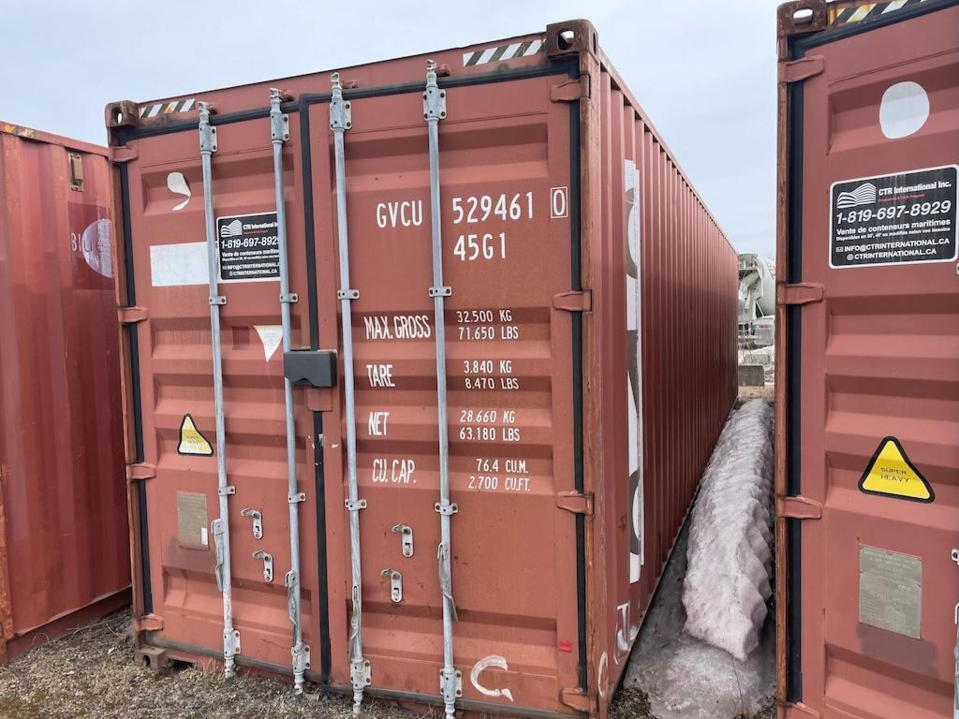 40 FT SEA CONTAINER, EXCLUDING CONTENTS, DELAYED PICK UP UNTIL MAY 13 [9] [TROIS RIVIERES] *PLEASE N - Image 2 of 4