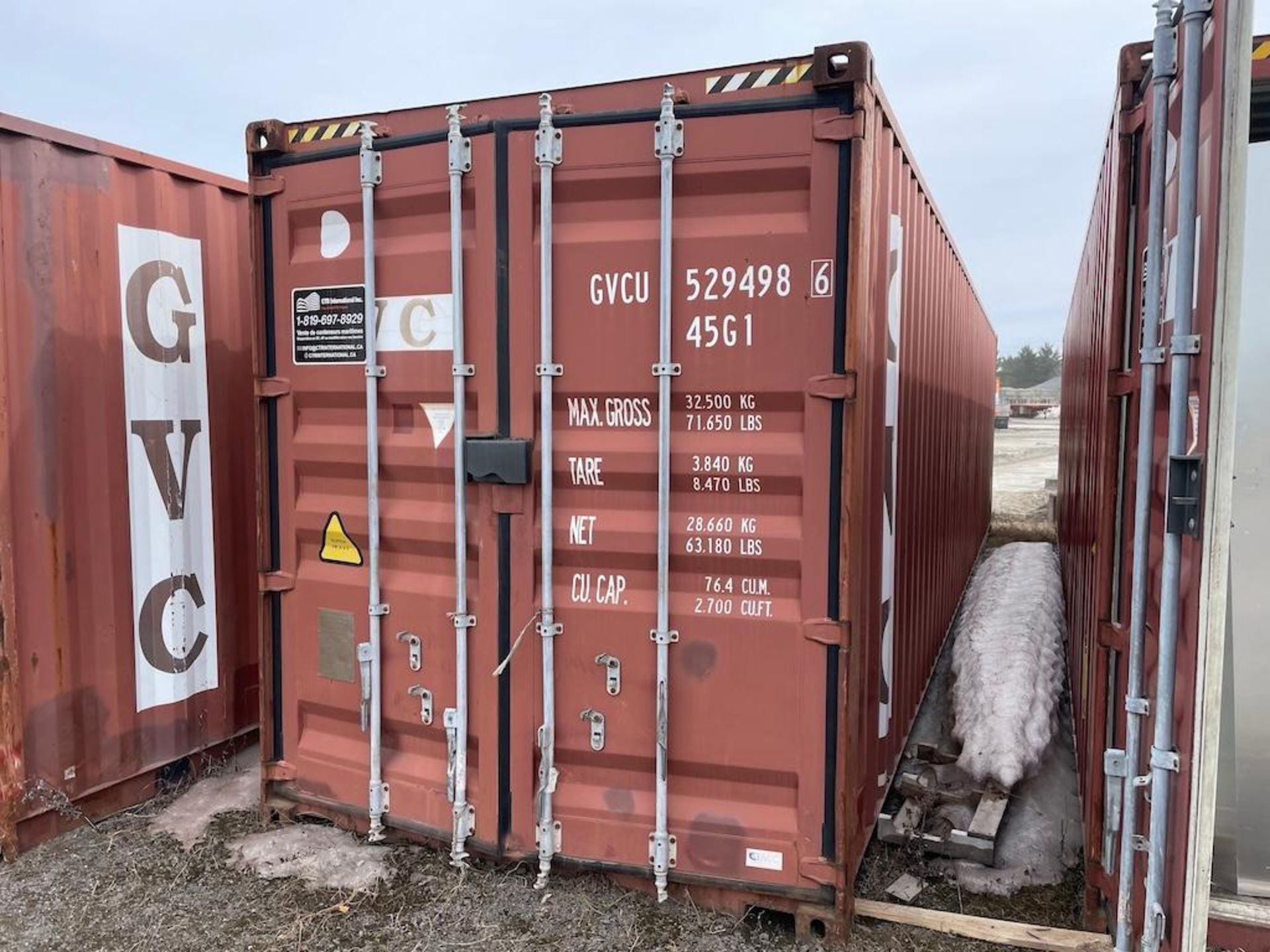 40 FT SEA CONTAINER, EXCLUDING CONTENTS, DELAYED PICK UP UNTIL MAY 13 [5] [TROIS RIVIERES] *PLEASE N - Image 2 of 4