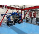 LOT (2) 2016 YASKAWA WELDING ROBOTS MODEL MOTOMAN MA3120, TYPE YR-MA03120-A00, 6 KG PAYLOAD, AN'S S6