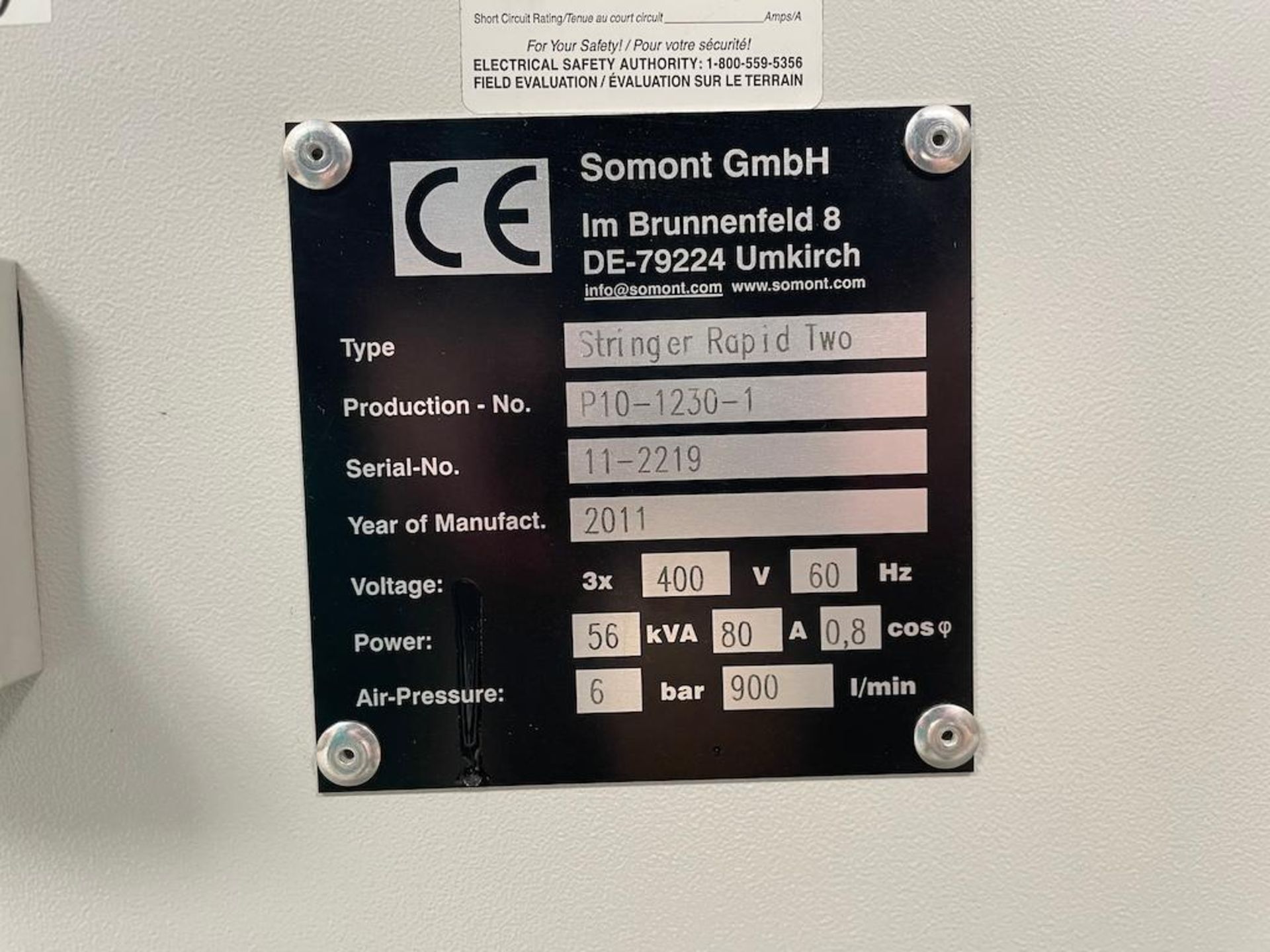 SOMONT TWIN STRINGER LINE INCLUDING: (2) CELL CONNECTING [121, 122], (2) SOLDERING [118,119], (2) 20 - Image 15 of 25