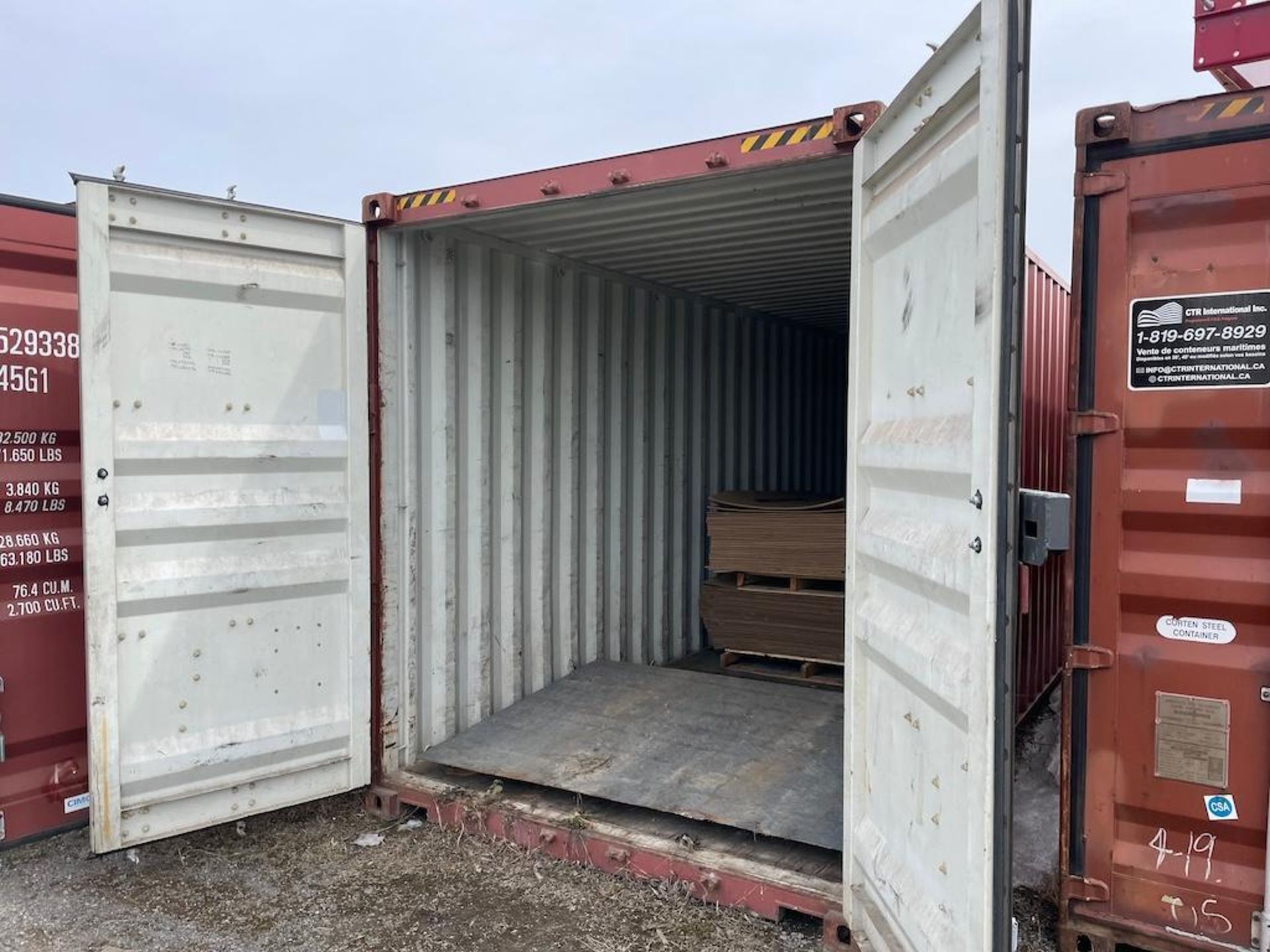 40 FT SEA CONTAINER, EXCLUDING CONTENTS, DELAYED PICK UP UNTIL MAY 13 [3] [TROIS RIVIERES] *PLEASE N - Image 2 of 4
