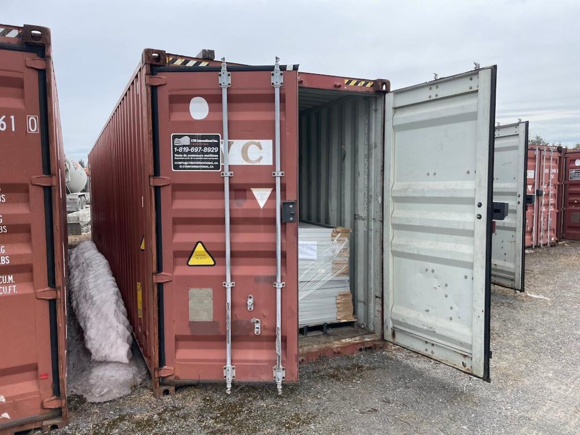 40 FT SEA CONTAINER, EXCLUDING CONTENTS, DELAYED PICK UP UNTIL MAY 13 [8] [TROIS RIVIERES] *PLEASE N