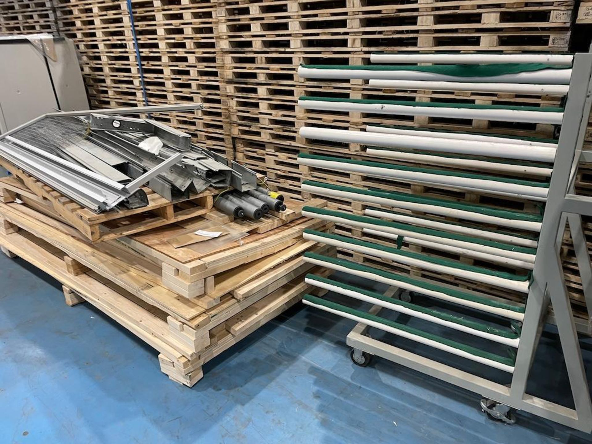 LOT: ASSORTED FRAMING, CONVEYORS, (2) REIS ROBOT FRAMES ONLY (MOTORS NOT INSTALLED), LINE COMPONENTS - Image 9 of 23