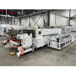 INFEED CONVEYOR [EC12B], 2022 DOUBLE 100 EVA 2ND CUTTING & LAYING MACHINE, MODEL DB100-EVA20, 58 IN