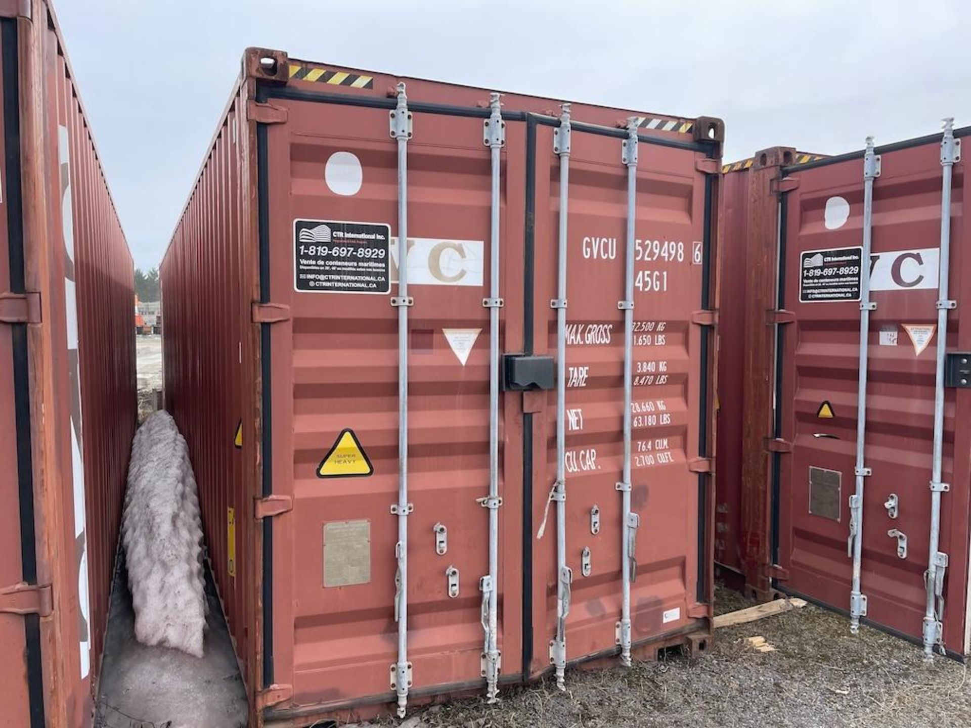 40 FT SEA CONTAINER, EXCLUDING CONTENTS, DELAYED PICK UP UNTIL MAY 13 [5] [TROIS RIVIERES] *PLEASE N