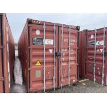 40 FT SEA CONTAINER, EXCLUDING CONTENTS, DELAYED PICK UP UNTIL MAY 13 [5] [TROIS RIVIERES] *PLEASE N