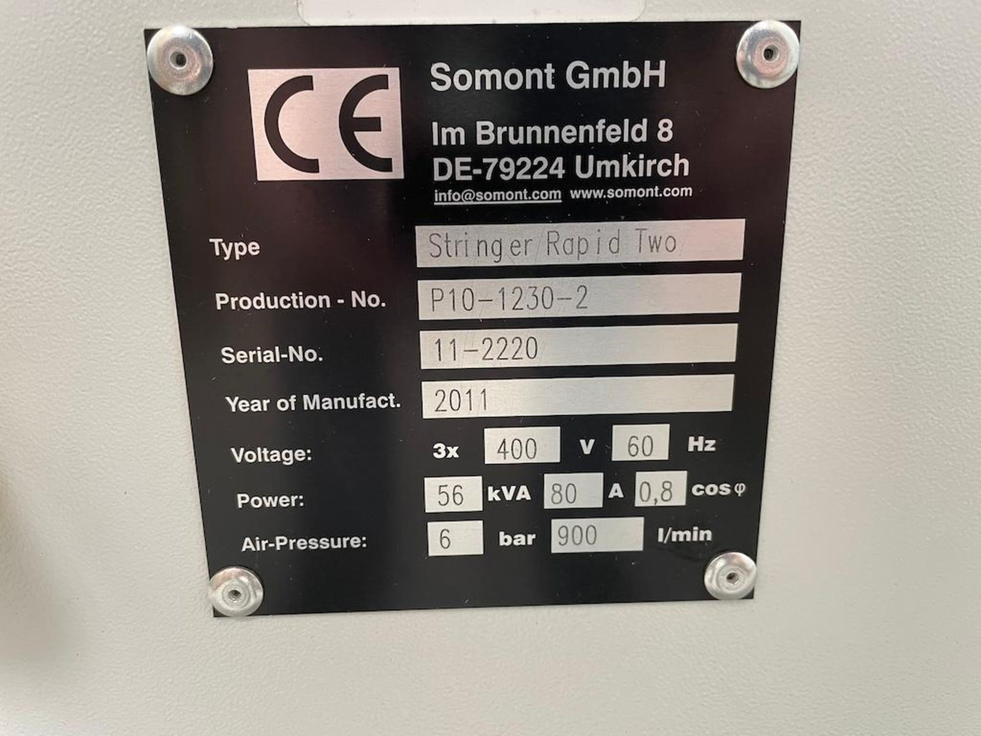 SOMONT TWIN STRINGER LINE INCLUDING: (2) CELL CONNECTING [121, 122], (2) SOLDERING [118,119], (2) 20 - Image 19 of 25