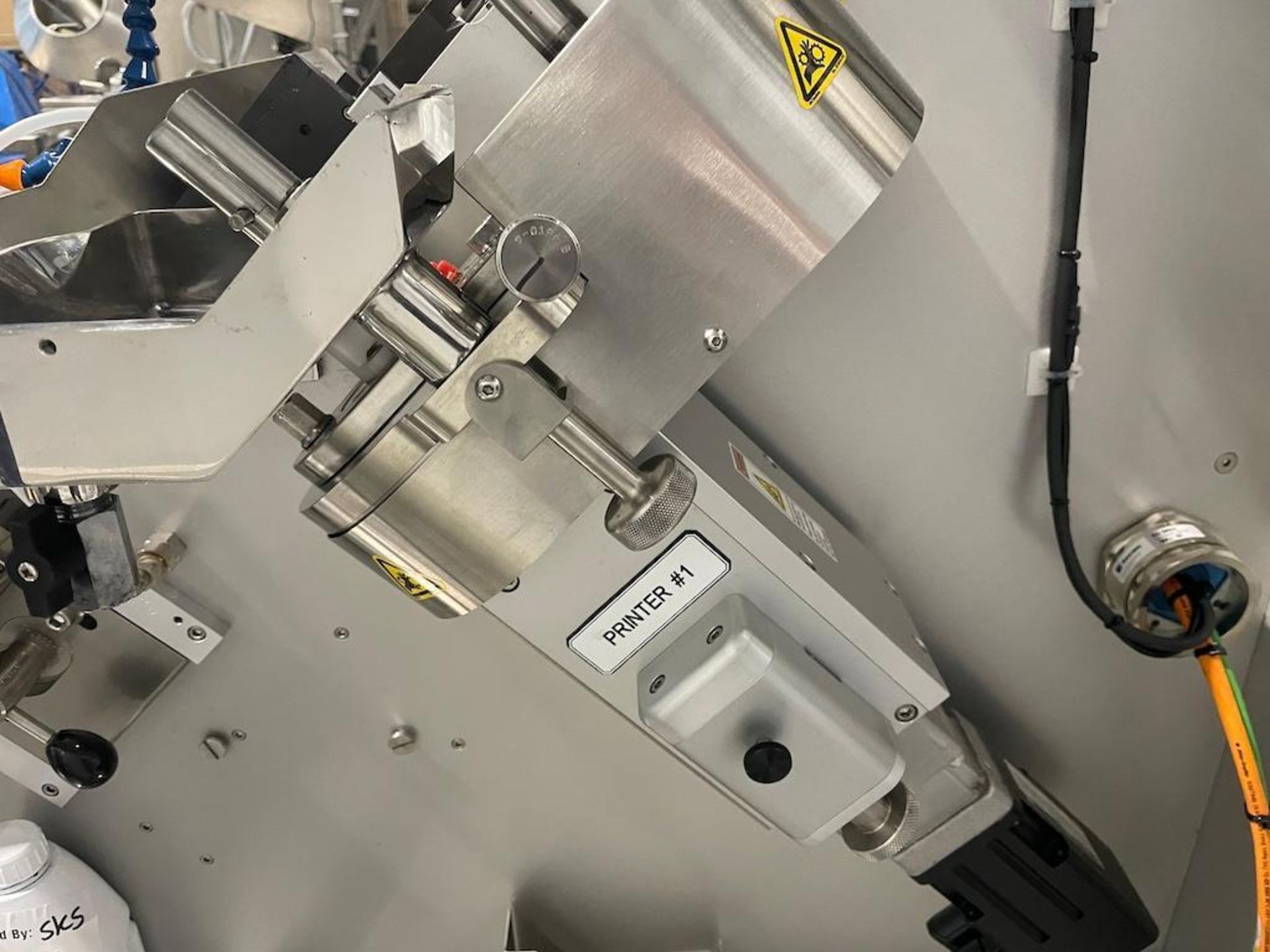 RW HARTNETT CAPSULE PRINTING MACHINE MODEL DELTA SERVO, 2014, SN D-503 ...