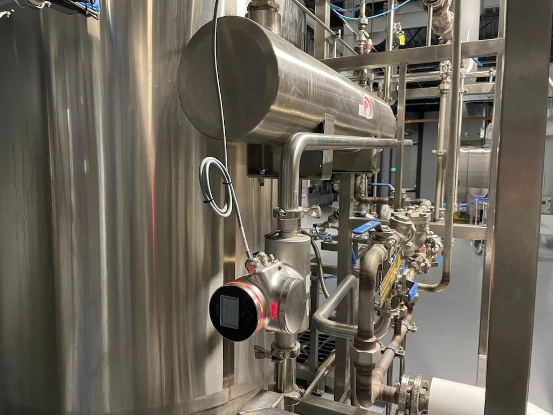 2019 TEKNEMA CIP SYSTEMS, INCLUDES: CIP TANK 2019 SOLINOX SERIES J-112018-2, CIP RECIRCULATION PUMP, - Image 8 of 11