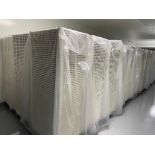 LOT APPROX 1200 TOTELINE MOLDED FIBER GLASS TRAYS, 30 X 24 IN (20 STACKS, 60 TRAYS IN EACH STACK) [1