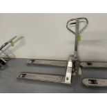 STAINLESS STEEL PALLET JACK, 5500 LB CAPACITY [2ND FL LOADING AREA]