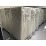 LOT APPROX 1200 TOTELINE MOLDED FIBER GLASS TRAYS, 30 X 24 IN (20 STACKS, 60 TRAYS IN EACH STACK) [1