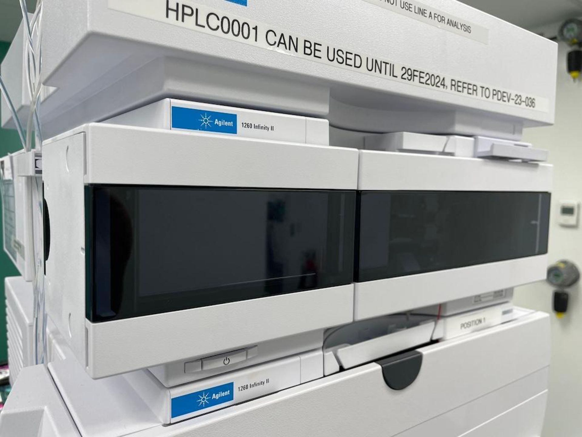 2019 AGILENT 1260 INFINITY II, G7115A 1260 DAD WR, SN DEAC610090, 1260 INFINITY II, G7116A 1260 MCT, - Image 3 of 8