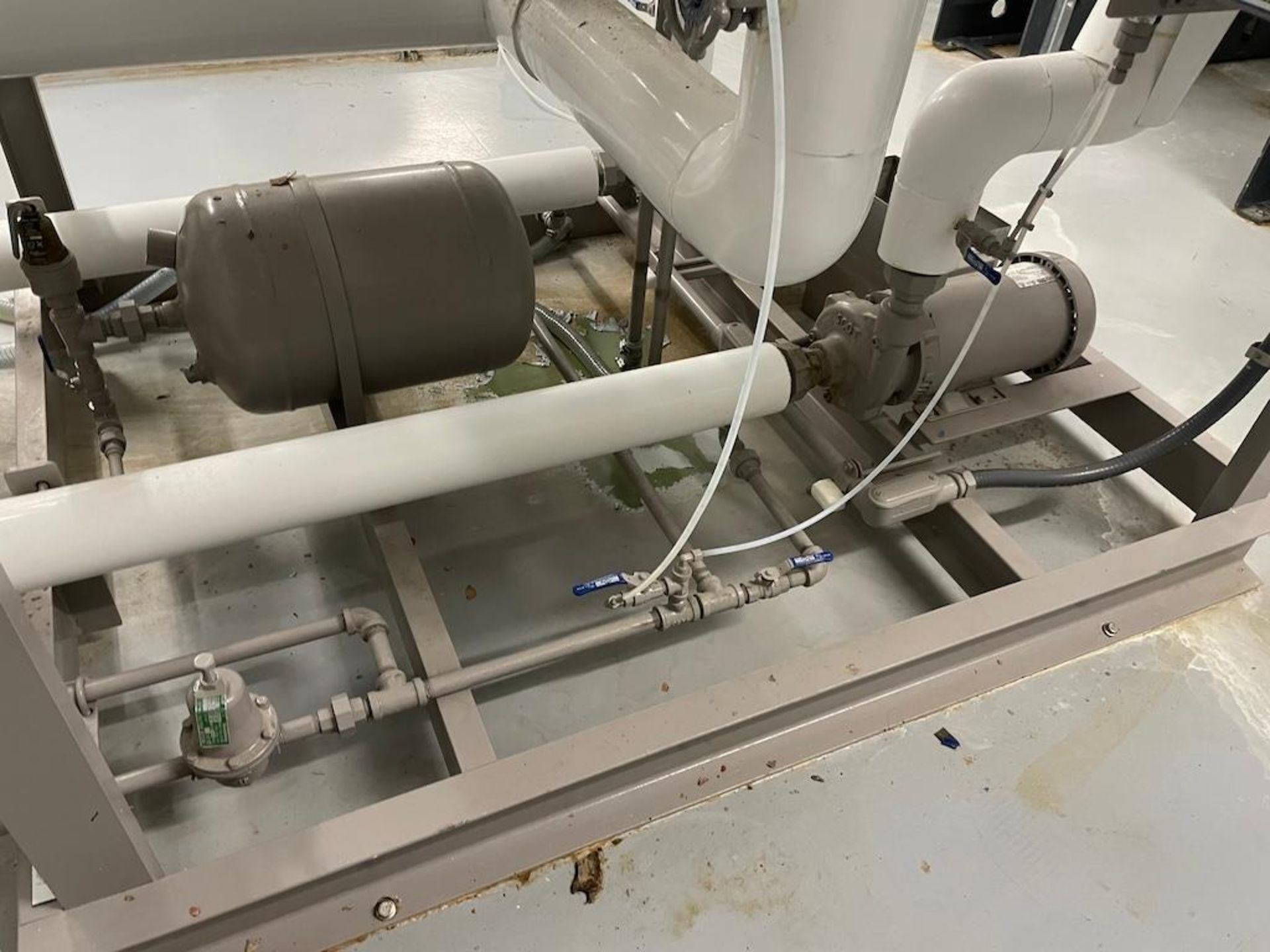 BUDZAR MODEL 2WT-S40-CSP, TEMPERATURE CONTROL HEAT EXCHANGE SYSTEM, MOUNTED ON SKID, 201901-35458-2 - Image 4 of 7