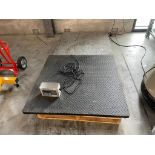 LOT 3 FLOOR SCALES 48 X 48 IN, TWO DRO [1ST FLOOR SHIPPING AREA]