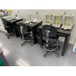 LOT (3) PRECISION LAB TABLES, APPROX. 35 W X 24 D X 31 H INCHES [LAB]