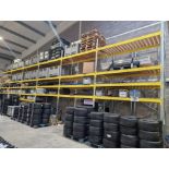 Six 2.7M Bays Boltless Steel Pallet Racking comprising:- Nine 5M Masts, Sixty 2.7M Beams, Thirty