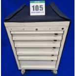 One FAMI 5-Drawer Castor mounted Mechanics Tool Chest with Tailored Soft Transportation Cover