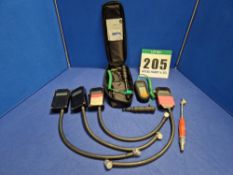 One Tyre Monitoring Kit comprising Four Digital Tyre Pressure Gauges, One COMPETITION SUPPLIES