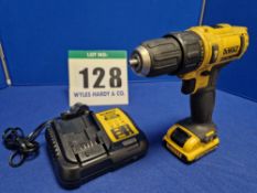 One DEWALT DCD 716 Type 1 10.8V Battery Electric Variable Torque 2-Speed Reversible Drill Driver