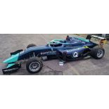 One TATUUS F3 T-318 Alfa Romeo Race Car Chassis No. 081 (2019) Finished in QUANTFURY Livery as
