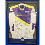 A Framed & Glazed (Perspex) W Series Race Suit Signed by The Drivers Commemorating the 2019 Series