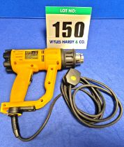 One DEWALT D26411 Type 1 240V AC Corded Electric Hot Air Gun with variable Temperature Control