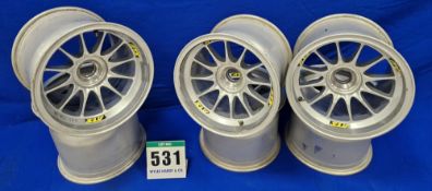 Four ATS Front Wheels (13.0 inch da. x 10.5 inch wide) and Two ATS Rear Wheels (13.0 inch dia. x